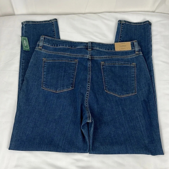 L.L Bean New Women’s 16 Regular True Shape Classic Fit Jean - Picture 4 of 12